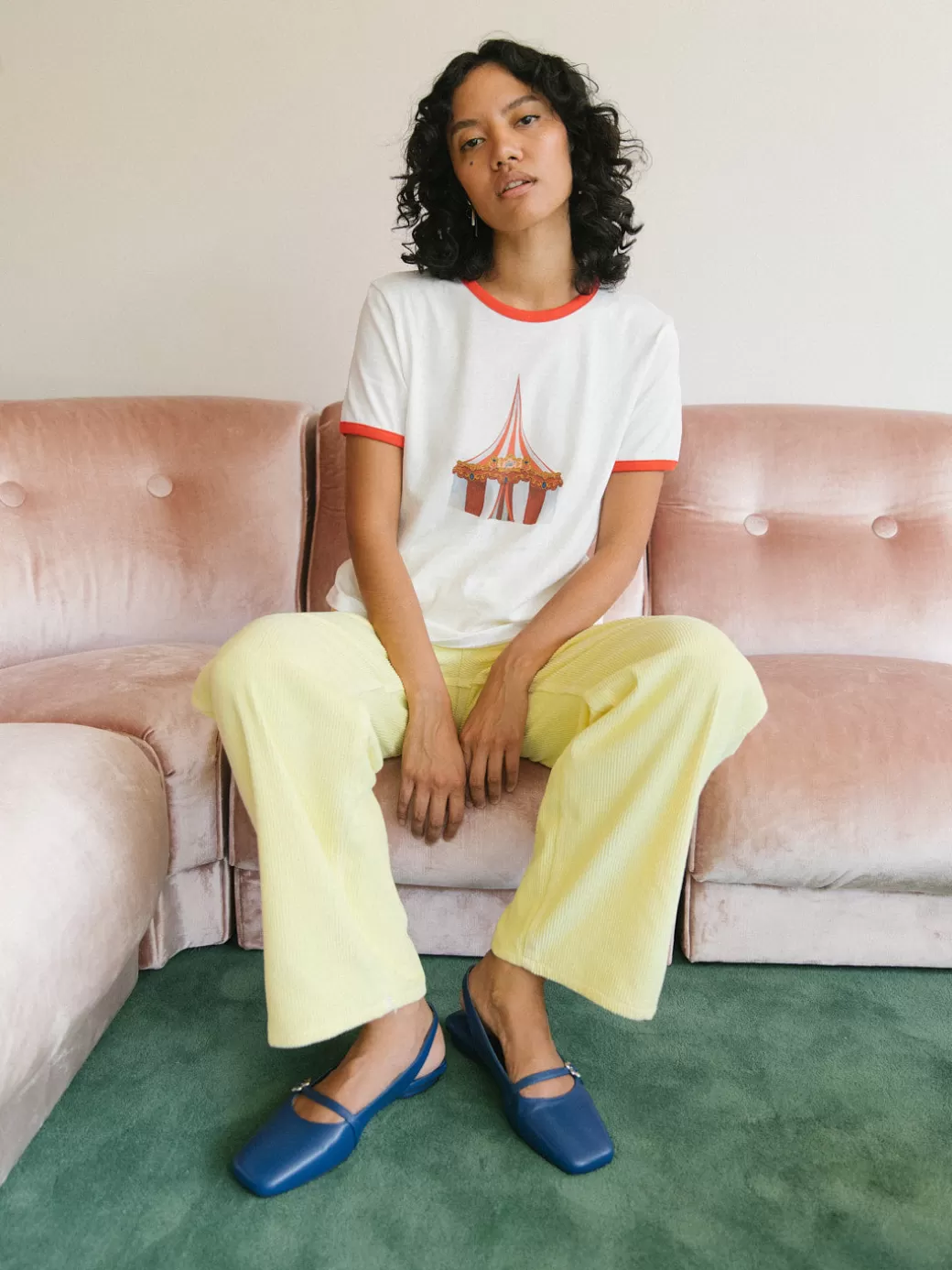 Discount Lisa Says Gah Abigail Ringer Tee - Vintage Circus VintageCircus