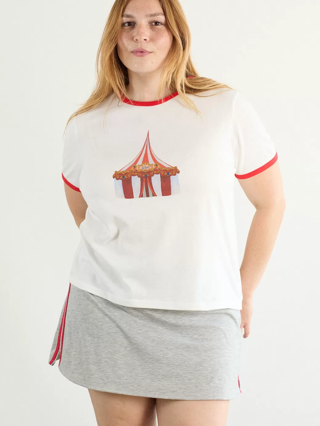 Discount Lisa Says Gah Abigail Ringer Tee - Vintage Circus VintageCircus