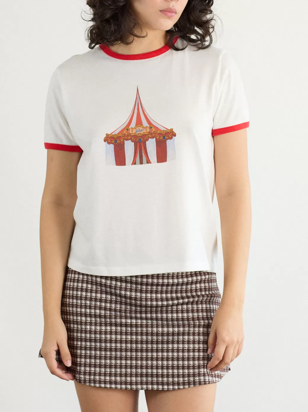 Discount Lisa Says Gah Abigail Ringer Tee - Vintage Circus VintageCircus