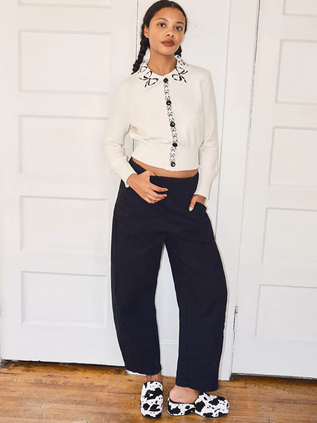 Sale Lisa Says Gah Arc Pants - Black Canvas BlackCanvas