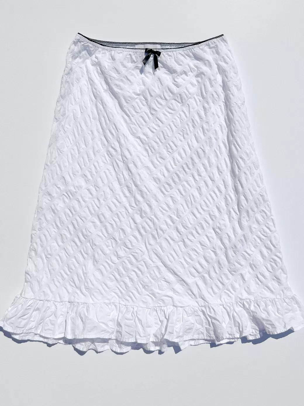 Shop Lisa Says Gah Basin Slip Skirt - Salt