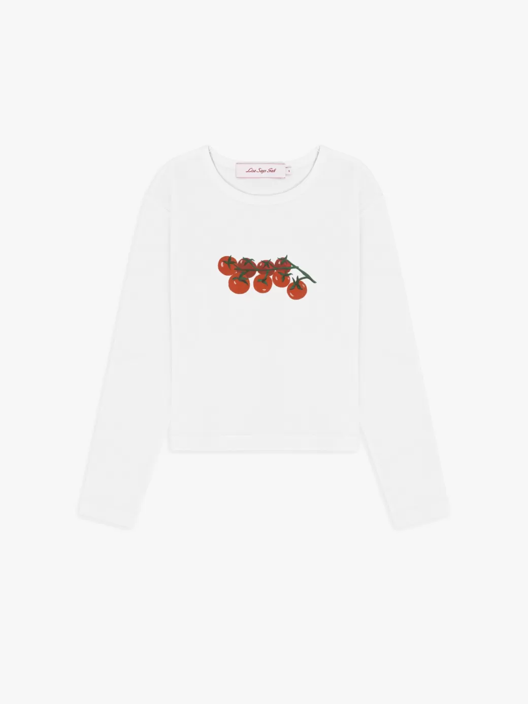 Clearance Lisa Says Gah Dana Long Sleeve Tee - Pomodoro