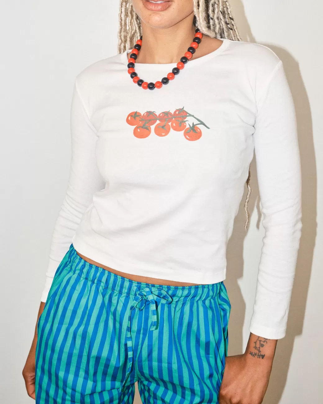 Clearance Lisa Says Gah Dana Long Sleeve Tee - Pomodoro