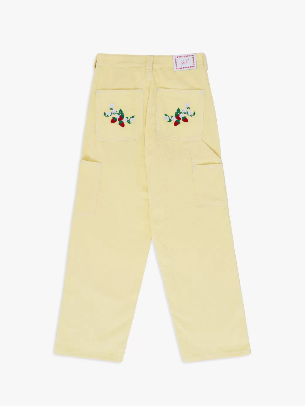 Discount Lisa Says Gah Dylan Pant - Butter/Strawberries Butter/Strawberries