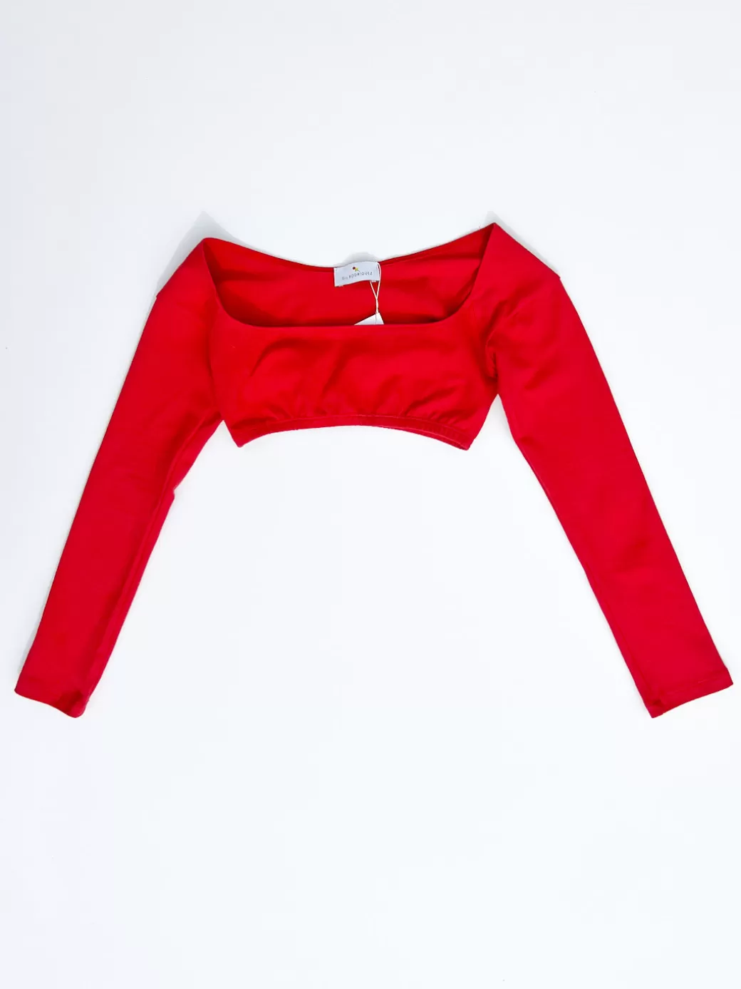 Cheap Lisa Says Gah El Tigre Chiquito Crop Top - Tomate