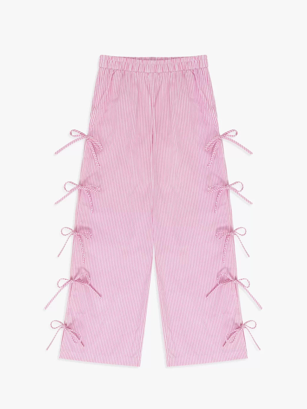 Hot Lisa Says Gah Evelyn Tie Pant - Pink Stripe PinkStripe