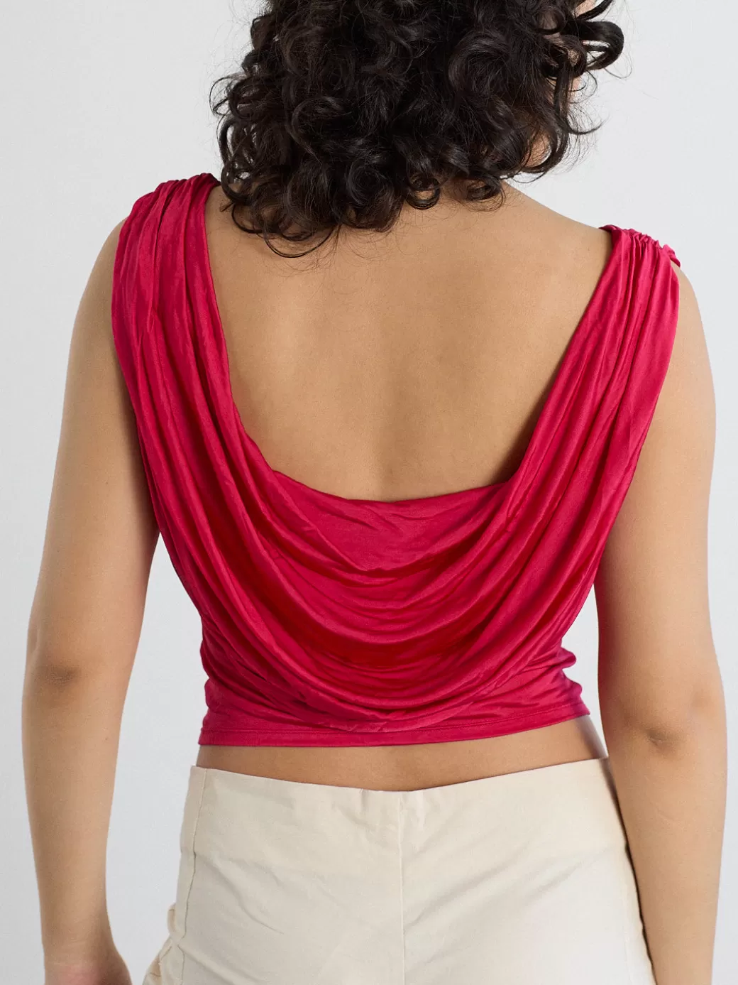 Cheap Lisa Says Gah Galla Top - Raspberry