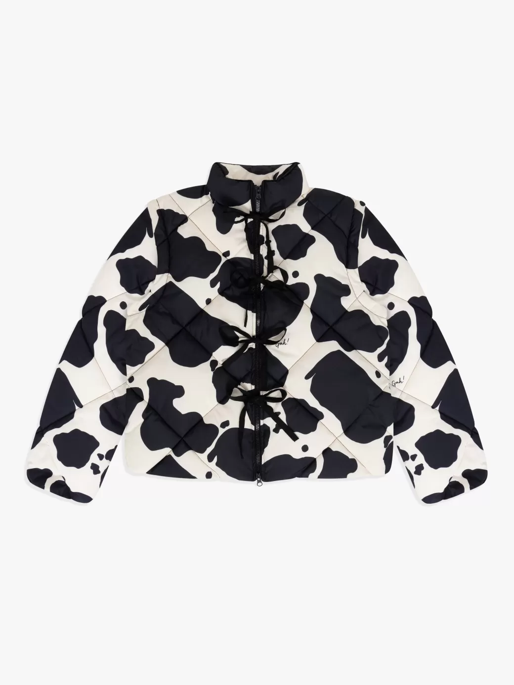 Store Lisa Says Gah Lady Puffer Jacket - Cow