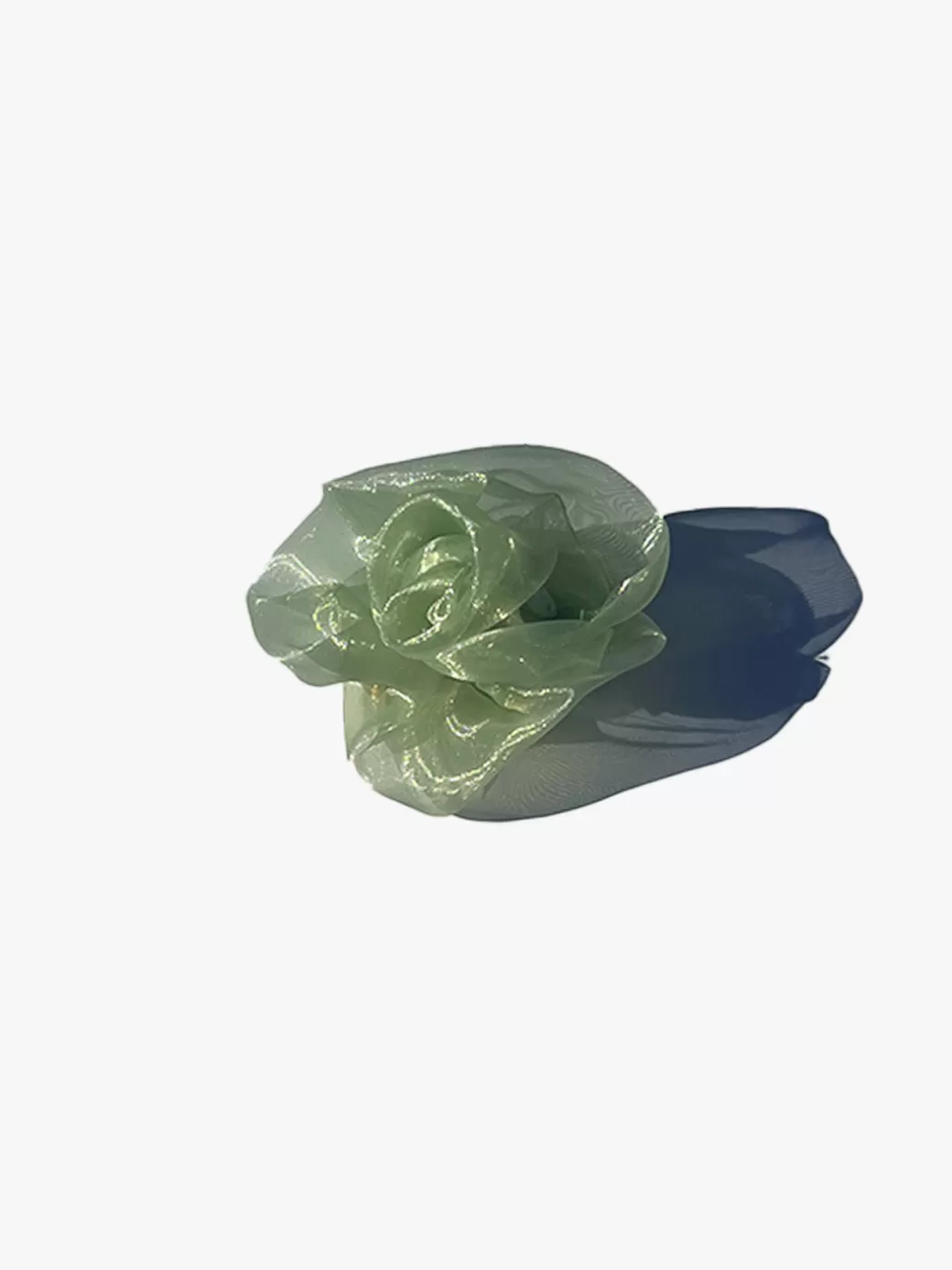 Online Lisa Says Gah Organza Rose Clip - Sage Green SageGreen