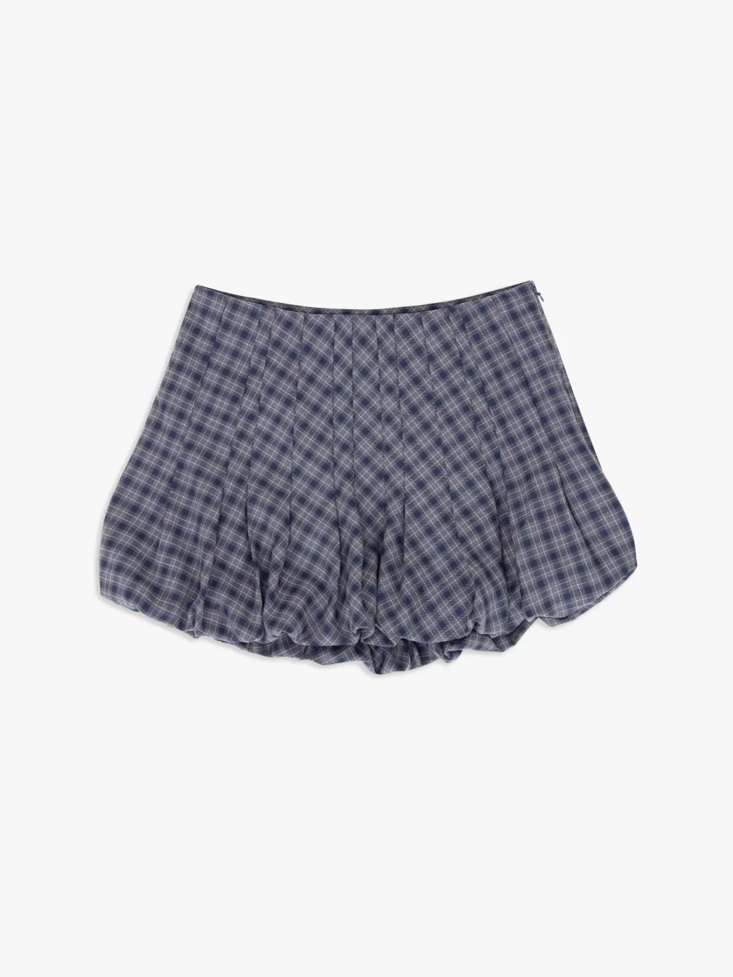 Fashion Lisa Says Gah Tyler Bubble Skirt - Blue Plaid BluePlaid